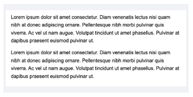 Rich Text block example